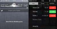 <p>iOS 7 apresenta mudan&ccedil;as radicais de layout</p>  Foto: Reprodução