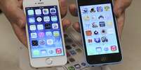 <p>Apple lan&ccedil;ou novo iPhone 5S e modelo popular 5C</p>  Foto: Reuters