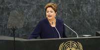 <p>Dilma criticou a postura dos EUA em seu discurso na ONU no ano passado</p>  Foto: AFP