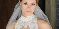 A maquiagem de Paolla Oliveira no casamento de Paloma, em Amor à Vida, é romântica   Foto: Globo / Divulgação 