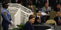 <p>Dilma fez discurso contundente na ONU contra o monitoramento da internet</p>  Foto: Shannon Stapleton / Reuters