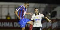 <p>Guilherme voltou a jogar contra o Bahia e ajudou Corinthians a vencer</p>  Foto: Ricardo Matsukawa / Terra