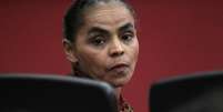 <p>Marina Silva observa votação no TSE, que rejeitou a criação do Rede Sustentabilidade</p>  Foto: Ueslei Marcelino / Reuters