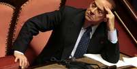 <p>O ex-primeiro-ministro da It&aacute;lia, Silvio Berlusconi, durante sess&atilde;o no Senado italiano, em Roma</p>  Foto: Tony Gentile / Reuters