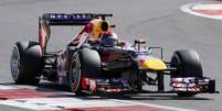 Vettel dominou a sess&atilde;o e fez o melhor tempo  Foto: Reuters