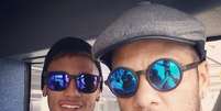 Neymar e Daniel Alves exibem estilo no Instagram  Foto: Instagram / Reprodução