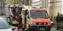 Equipes de socorro foram chamadas após o ataque  Foto: AP