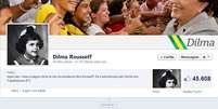 Presidente modificou a foto de sua página no Facebook nesta quarta-feira  Foto: Facebook / Reprodução