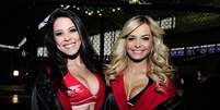 Ring girls brasileiras foram uma atra&ccedil;&atilde;o &agrave; parte no UFC Barueri, realizado nesta quarta-feira  Foto: Ricardo Matsukawa / Terra