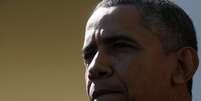 O presidente americano, Barack Obama, durante pronunciamento na Casa Branca  Foto: AP