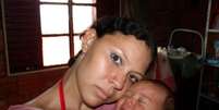 Pâmela Oliveira Lescano deu à luz ao primeiro filho durante a prova do Enem do ano passado  Foto: Arquivo Pessoal / Divulgação