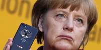 Indícios apontam que os EUA teriam espionado o celular de Angela Merkel  Foto: Reuters