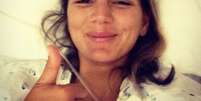 <p>Maya se recupera bem no hospital de tornozelo quebrado</p>  Foto: Facebook / Reprodu&ccedil;&atilde;o