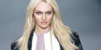 <p>Candice Swanepoel durante desfile da Forum no último SPFW</p>  Foto: Bruno Santos / Terra