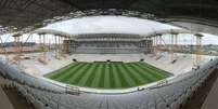 <p>Estádio localizado em Itaquera receberá a abertura da Copa do Mundo de 2014</p>  Foto: Arena / Divulgação