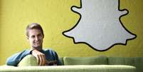 <p>Evan Spiegel, 23 anos, é o CEO do Snapchat</p>  Foto: AP