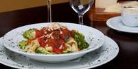 Papardelle caprese  Foto: Divulga&ccedil;&atilde;o