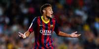 <p>Atenções no Barcelona estão voltadas para Neymar depois da lesão de Messi</p>  Foto: Getty Images 