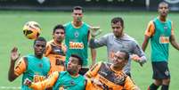 Jogadores do Atl&eacute;tico-MG se preparam para jogo contra Bahia  Foto: Bruno Cantini/Atl&eacute;tico-MG / Divulga&ccedil;&atilde;o