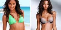 <p>As brasileiras Lais Ribeiro e Gracie Carvalho mostraram as curvas em ensaio da Victoria's Secret</p>  Foto: The Grosby Group