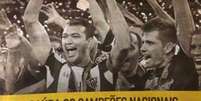 <p>Atlético-MG lembrou cruzeirenses do título da Libertadores</p>  Foto: Facebook / Reprodução