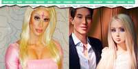 Ken se veste de Barbie para provar que Valeria Lukyanova é 'uma drag queen maquiada'  Foto: Reprodução
