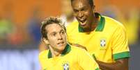 <p>Bernard desencantou com a Seleção Brasileira</p>  Foto: Mowa Press / Divulgação
