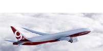 <p>Boeing 777X é uma das aeronaves mais pedidas pela companhias aéreas de todo o mundo</p>  Foto: Divulgação