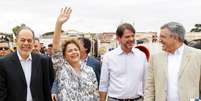 Dilma comentou resultado de leilões de aeroportos em Fortaleza  Foto: Roberto Stuckert Filho/PR / Divulgação