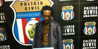 Conhecido como Poeta, suspeito preso em Manaus (AM) disse que "traficava porque queria gravar CD"  Foto: Pol&iacute;cia Civil do AM / Divulga&ccedil;&atilde;o