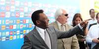 Com fama de "p&eacute; frio", Pel&eacute; evitou participar de sorteio  Foto: Getty Images 