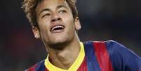 <p>Neymar foi o nome da vit&oacute;ria do Barcelona</p>  Foto: Gustau Nacarino / Reuters