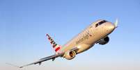 <p>Embraer registrou queda na entrega de aeronaves</p>  Foto: Divulgação