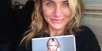 <p>Cameron Diaz comemorou o lan&ccedil;amento do seu novo livro com uma foto no Instagram, sem maquiagem</p>  Foto: Instagram / Reprodu&ccedil;&atilde;o