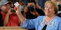 <p>Bachelet foi eleita para um novo mandato à frente do governo chileno</p>  Foto: GettyImages / BBC Mundo