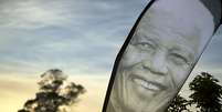 O mundo se despediu de Mandela no domingo  Foto: AFP