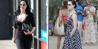 <p>A performer Dita Von Teese é uma das fãs dos sapatos de plástico da Melissa</p>  Foto: Divulgação