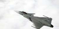 Com uma taxa de empuxo superior a 22 mil lb (98 kN), o F414G gera 20% mais empuxo que o atual Volvo Aero RM12 do Gripen  Foto: Saab / Divulga&ccedil;&atilde;o