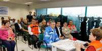 24 de dezembro - Presidenta Dilma Rousseff durante reuni&atilde;o de coordena&ccedil;&atilde;o ap&oacute;s sobrevoo das &aacute;reas atingidas pela chuva no Esp&iacute;rito Santo  Foto: Roberto Stuckert Filho/PR / Divulga&ccedil;&atilde;o