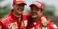 Barrichello publica imagem em apoio a Schumacher  Foto: Instagram / Reprodu&ccedil;&atilde;o