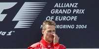 <p>Schumacher continua em estado grave</p>  Foto: AFP