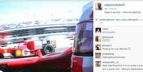 <p>Rubens Barrichello usou o Instagram para prestar uma homenagem ao alemão Michael Schumacher pelo aniversário de 45 anos</p>  Foto: Instagram / Reprodução