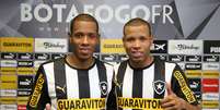 Alex e Anderson reforçarão o Botafogo em 2014  Foto: Satiro Sodré/SS Press / Divulgação