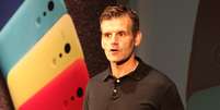 <p>CEO da Motorola esteve no Brasil em novembro de 2013, no lançamento mundial do Moto G</p>  Foto: Divulgação