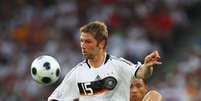 Thomas Hitzlsperger, 31 anos, anunciou opção sexual a jornal alemão; ex-meia foi vice-campeão da Eurocopa de 2008  Foto: Getty Images 