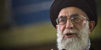 <p>Líder supremo do Irã, aiatolá Ali Khamenei, não acredita no progresso de negociações sobre armas nucleares</p>  Foto: Caren Firouz / Reuters