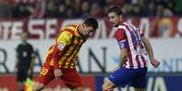 <p>Messi est&aacute; na comitiva do Barcelona em Zurique</p>  Foto: AFP