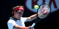 Federer tenta o seu quinto t&iacute;tulo no primeiro Grand Slam da temporada  Foto: Getty Images 