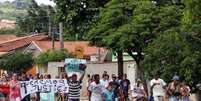 <p>Protesto pacífico paralisou a região de Ouro Verde</p>  Foto: Denny Cesare / Futura Press