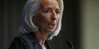 <p>"A mais recente fotografia da economia global parece desconfortavelmente familiar: uma recuperação frágil e desigual", afirmou Christine Lagarde</p>  Foto: Gary Cameron / Reuters